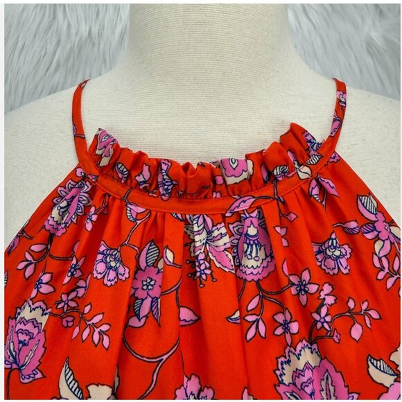 Eliza J Red Floral Midi Dress - Picture 10 of 16